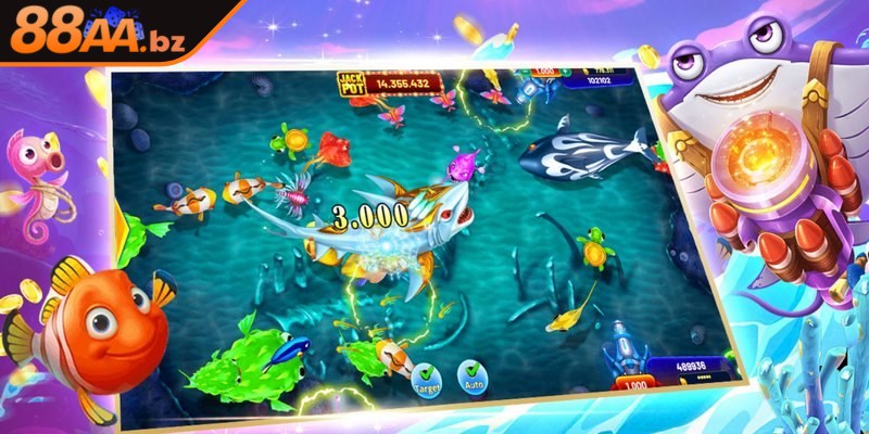 Sảnh game VA bắn cá được phát triển bới VA một nhà phát hành hàng đầu